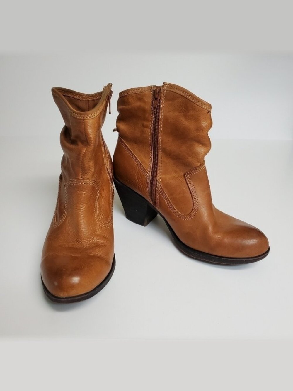 MONTANA LEATHER SIDE ZIP BOOT